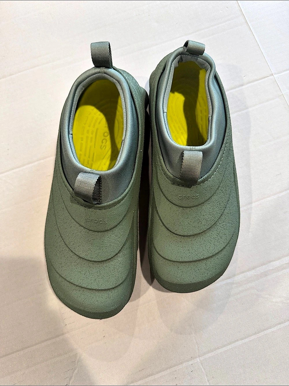 Crocs Mellow Recovery Clog Green Sneakers US 11